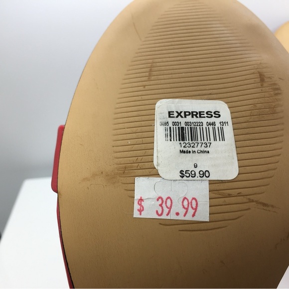 NWT Express || Ankle Strap Heeled Sandals👠 || Size 9 US - Picture 11 of 12